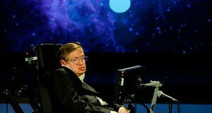 Stephen Hawking, the arch-determinist.